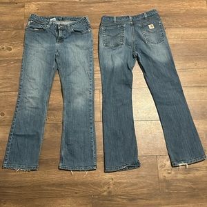 VTG Carhartt jeans (2), size 8x30
